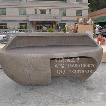 厂家直销定做玻璃钢酒厂家直销定做玻璃钢酒店前台 现代简约办公楼玻璃钢收银台服务台